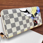 Louis Vuitton Balloon Print Zippy Wallet Damier Azur