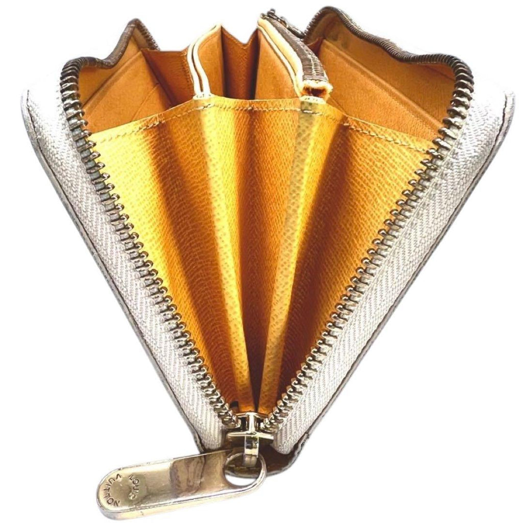 Louis Vuitton Balloon Print Zippy Wallet Damier Azur — view 2