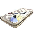 Louis Vuitton Balloon Print Zippy Wallet Damier Azur — view 6