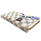 Louis Vuitton Balloon Print Zippy Wallet Damier Azur — view 7