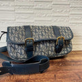 Dior Trotter Canvas Leather Shoulder Bag Pouch