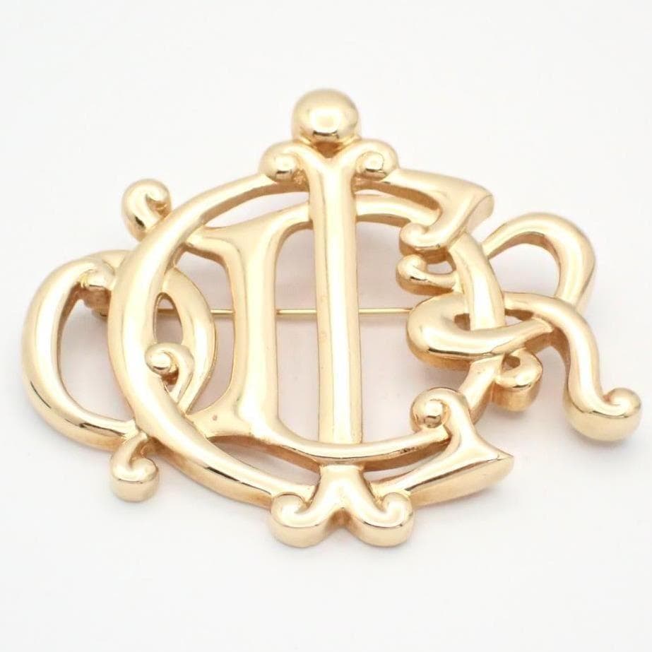 Dior Brooch Emblem Logo Bag