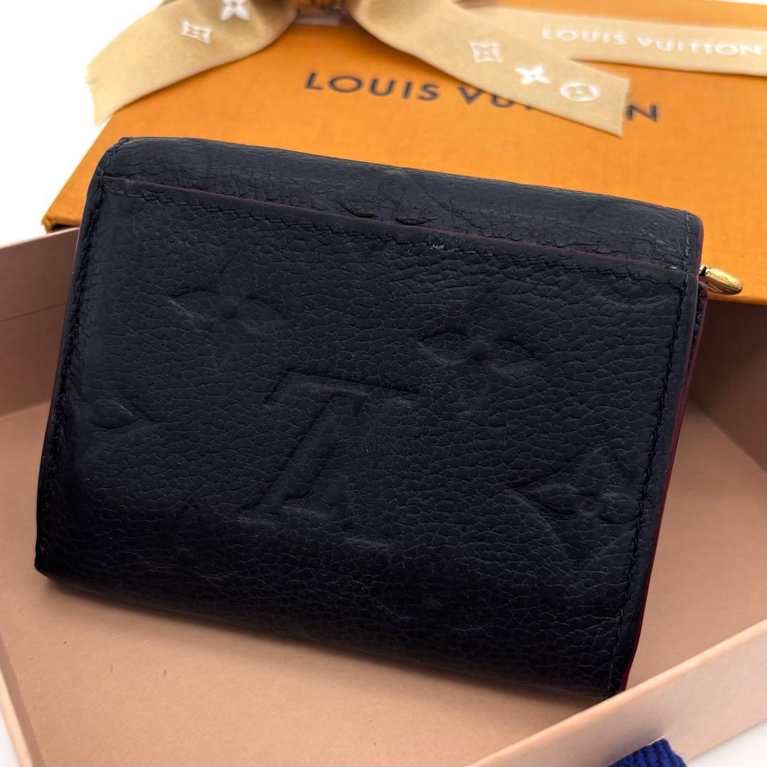 Louis Vuitton Monogram Empreinte Portefeuille Victorine Trifold Wallet — view 2
