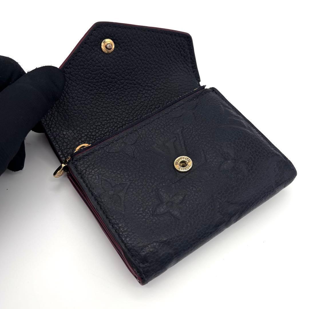 Louis Vuitton Monogram Empreinte Portefeuille Victorine Trifold Wallet — view 3