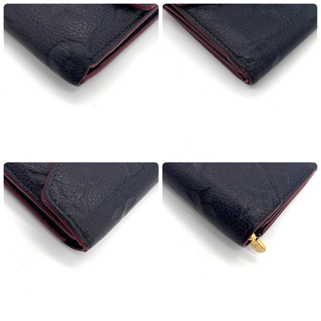 Louis Vuitton Monogram Empreinte Portefeuille Victorine Trifold Wallet — view 8