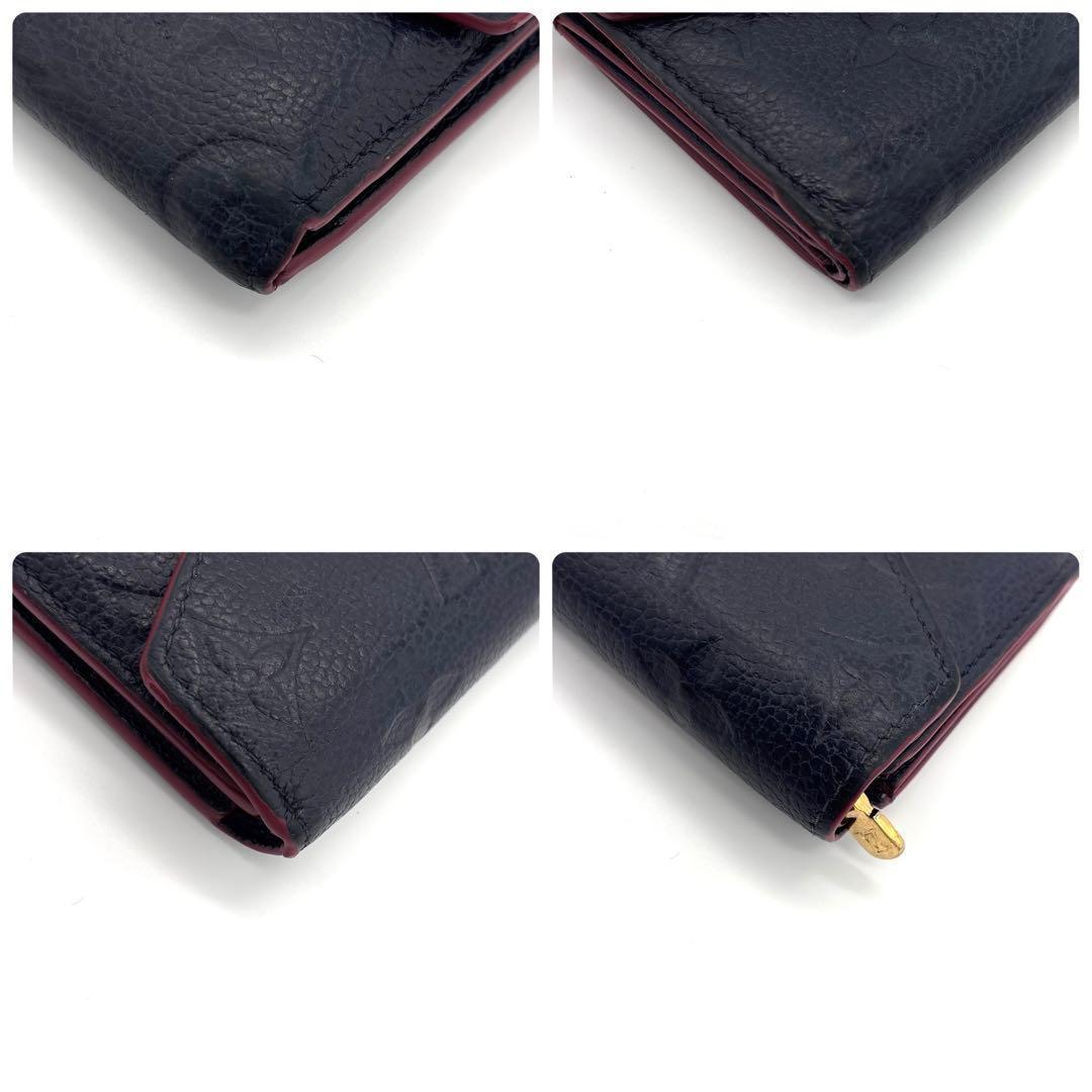 Louis Vuitton Monogram Empreinte Portefeuille Victorine Trifold Wallet — view 8
