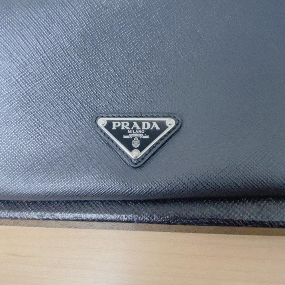 Prada Clutch Monki Robot Saffiano — view 6