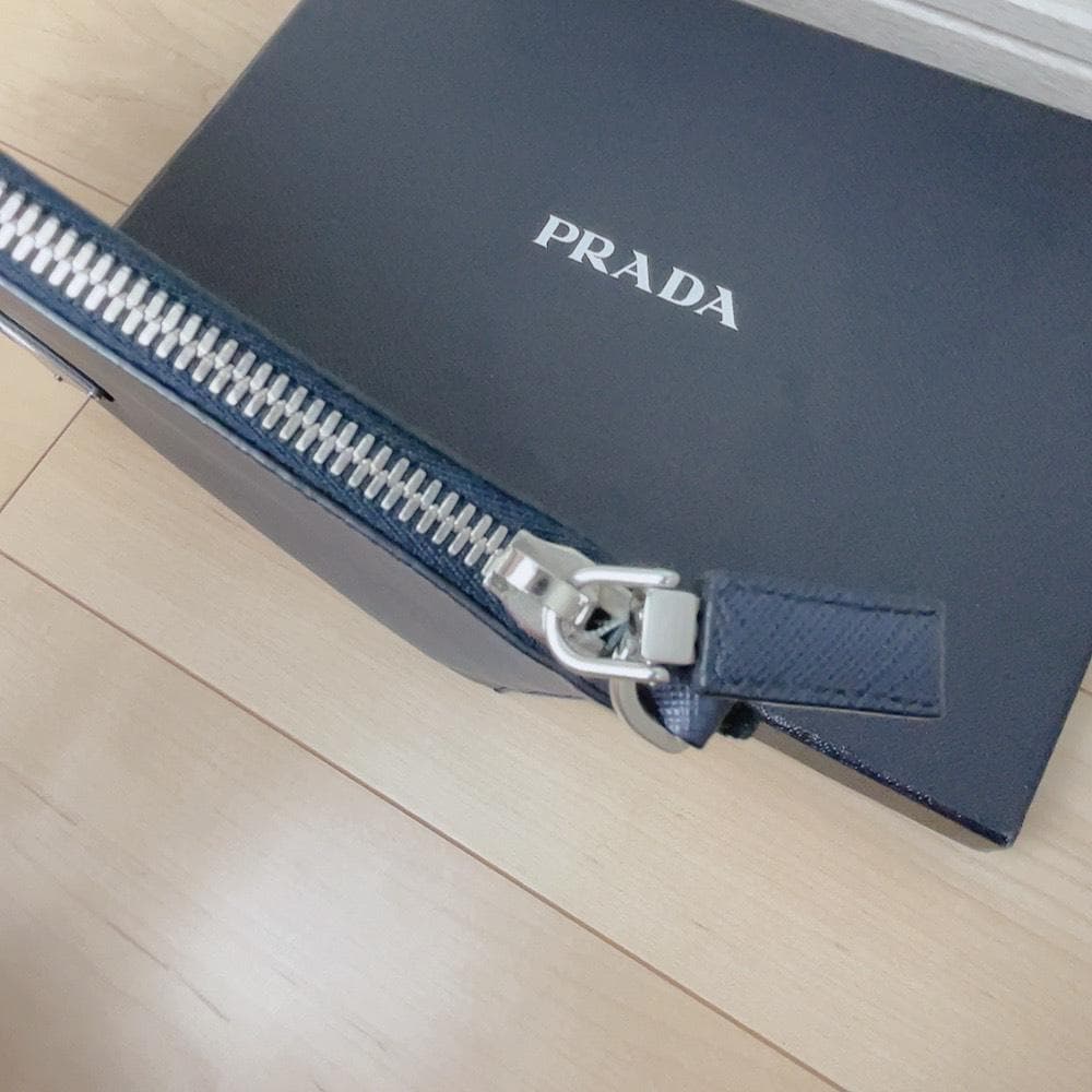 Prada Clutch Monki Robot Saffiano — view 7