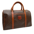 Celine Leather Macadam Triomphe Hand Mini Boston Bag