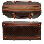 Celine Leather Macadam Triomphe Hand Mini Boston Bag — view 6