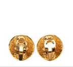Chanel CC Logo Vintage Round Earrings — view 2