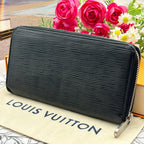 Louis Vuitton Epi Zippy Wallet Noir — view 2