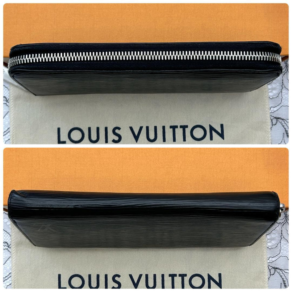 Louis Vuitton Epi Zippy Wallet Noir — view 3