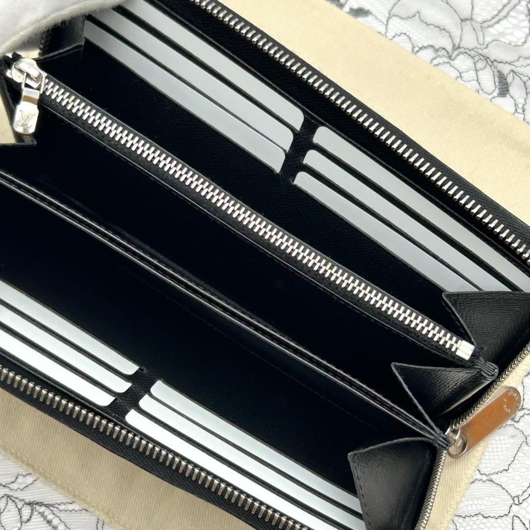 Louis Vuitton Epi Zippy Wallet Noir — view 6