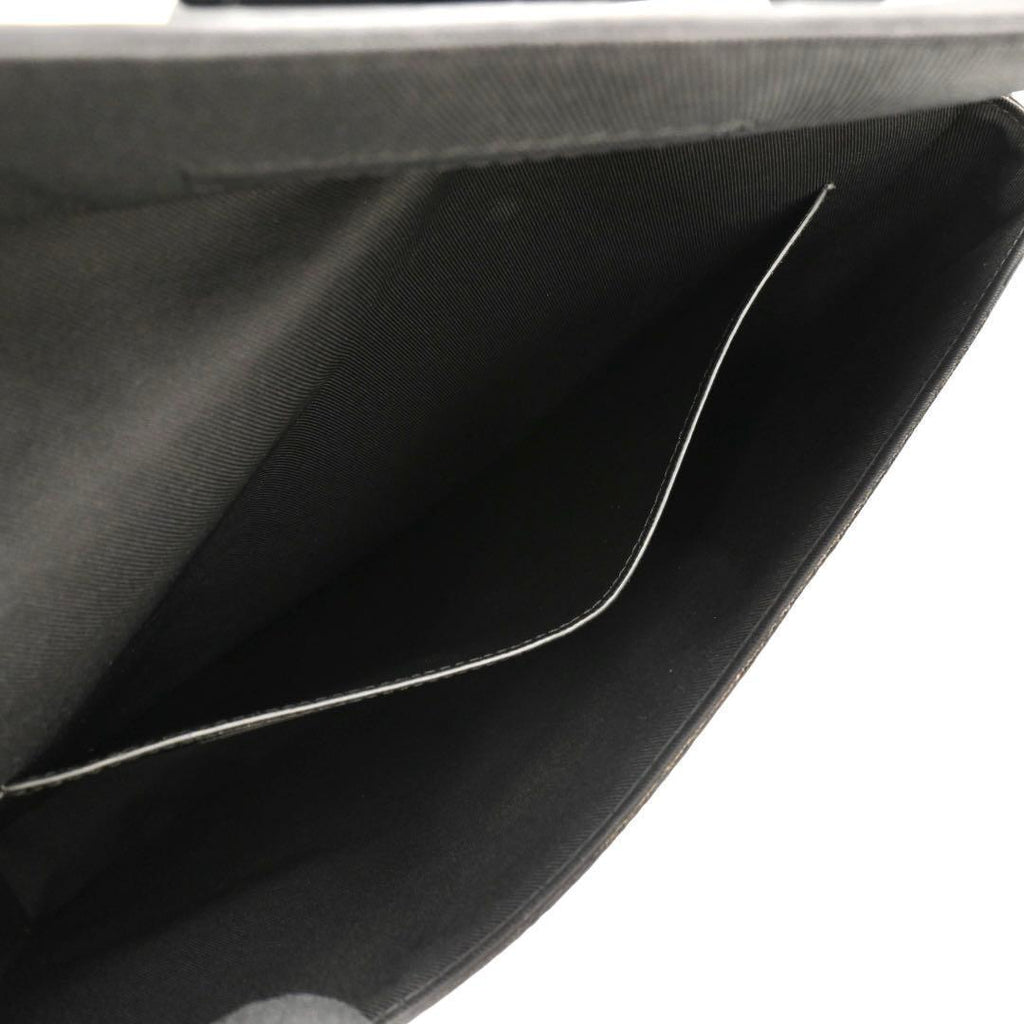 Louis Vuitton Eclipse Pochette Steamer Clutch Black — view 5