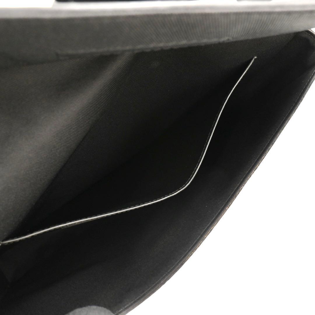Louis Vuitton Eclipse Pochette Steamer Clutch Black — view 5