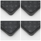 Louis Vuitton Eclipse Pochette Steamer Clutch Black — view 8