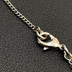 Chanel CC Logo Necklace Rhinestone Icon Coco — view 8