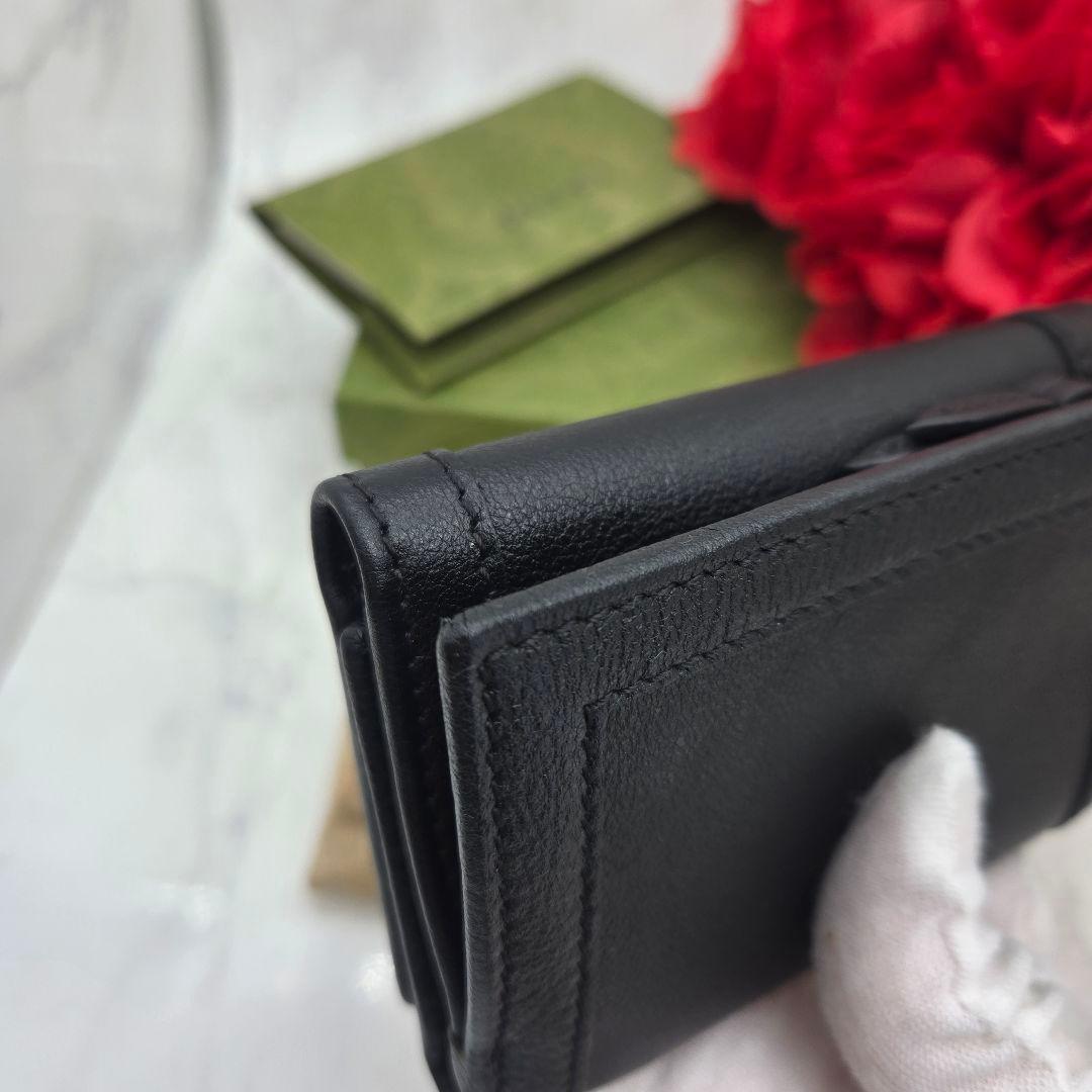 Gucci Trifold Wallet Bamboo Diana — view 6