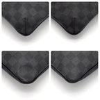 Louis Vuitton Damier Graphite Thomas Shoulder Bag Gray — view 8