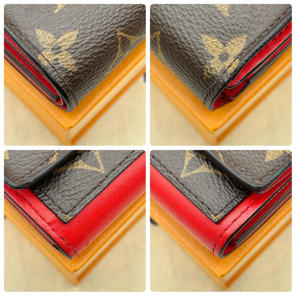 Louis Vuitton Monogram Portefeuille Flor Compact Wallet — view 5