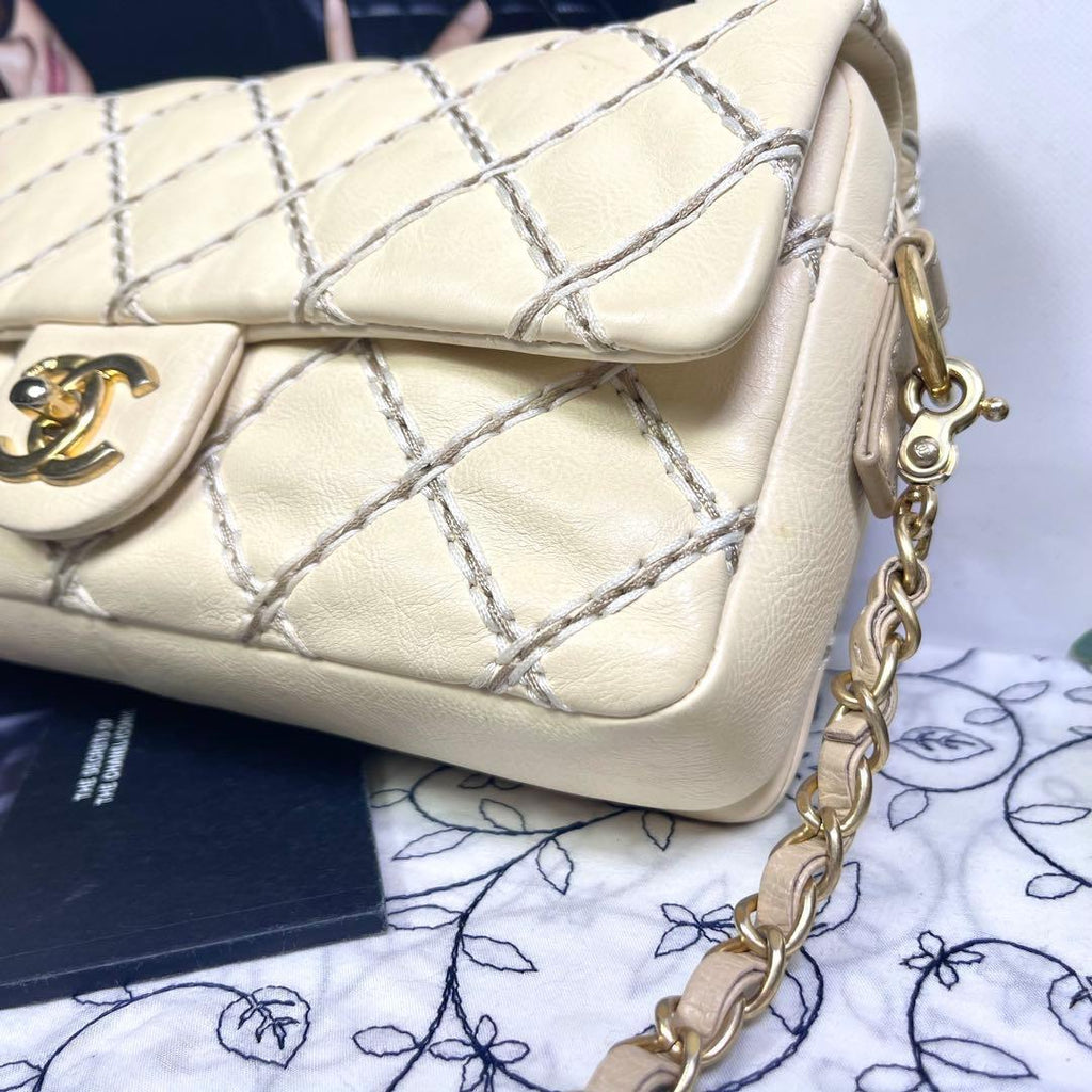 Chanel Quilted Double Flap Bag Chain — view 5