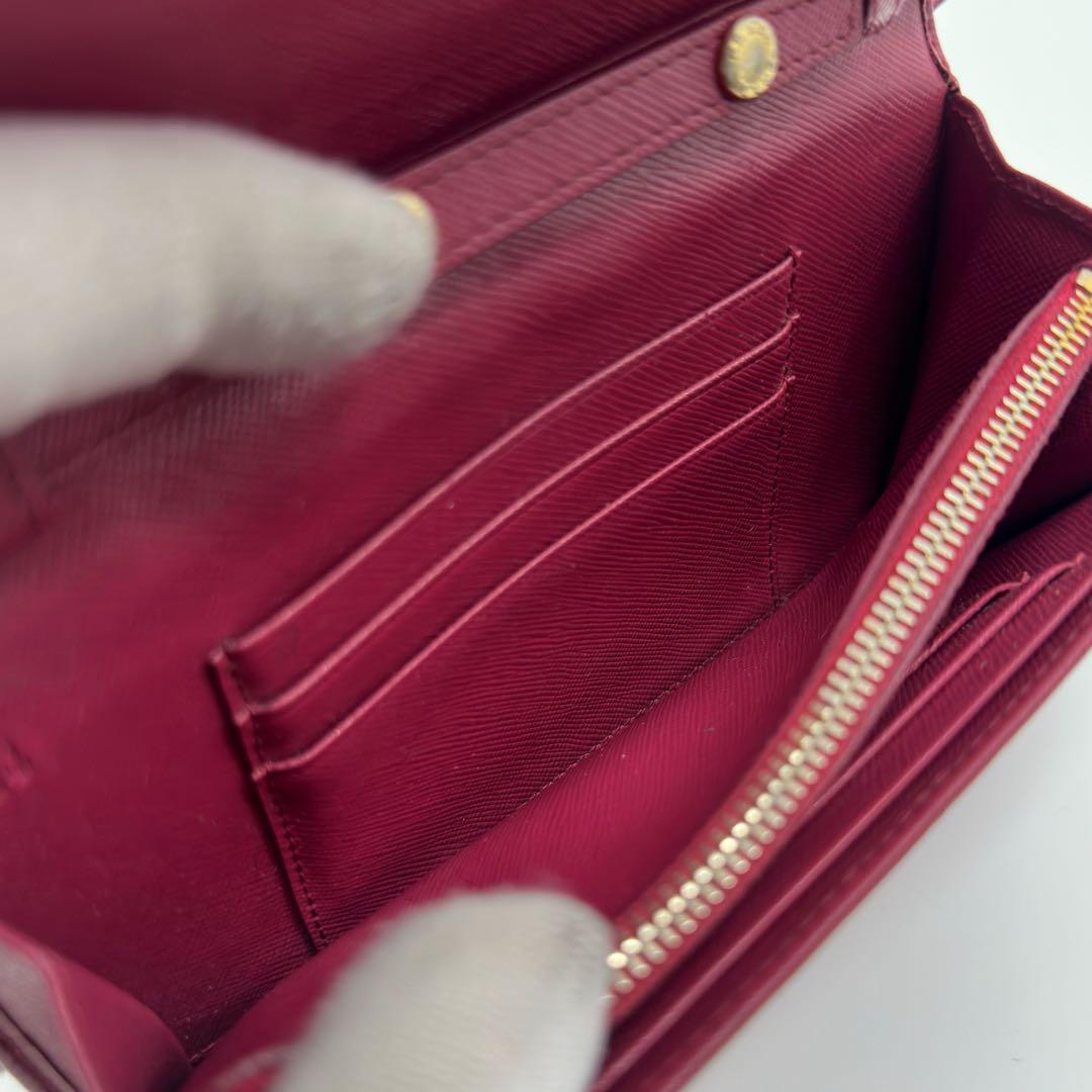 Prada Saffiano Shoulder Wallet Crossbody Leather — view 9