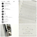Louis Vuitton Portefeuille Brazza NM Taigarama White Wallet — view 9