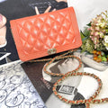 Chanel Boy Quilted Chain Wallet Shoulder