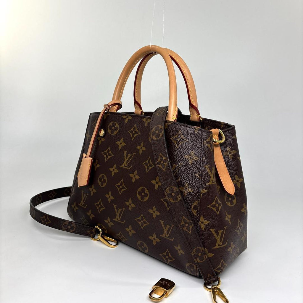 Louis Vuitton Monogram Montaigne BB 2-Way Handbag — view 2