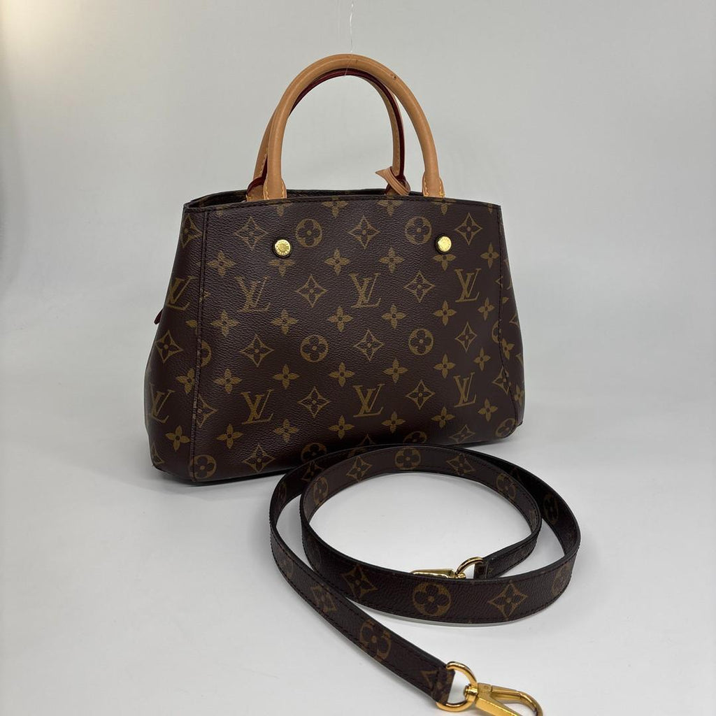 Louis Vuitton Monogram Montaigne BB 2-Way Handbag — view 5