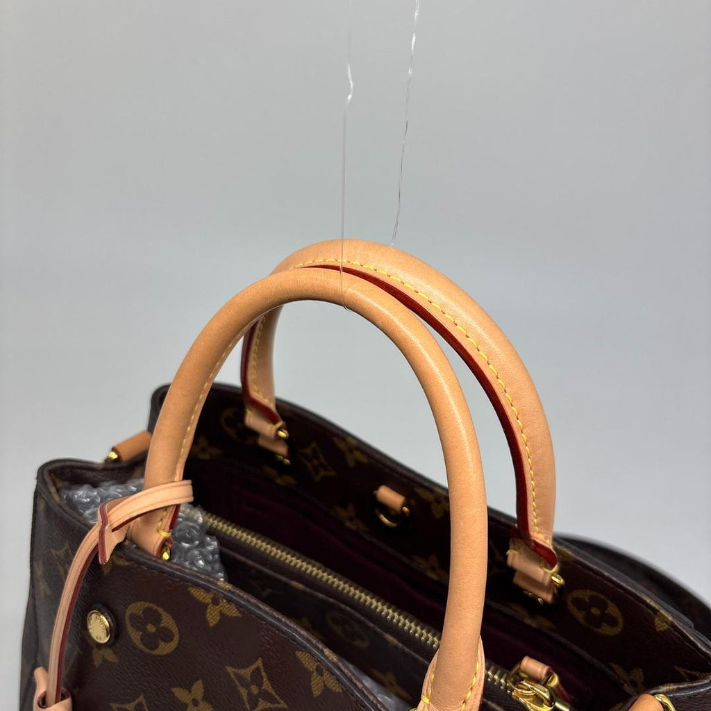 Louis Vuitton Monogram Montaigne BB 2-Way Handbag — view 6