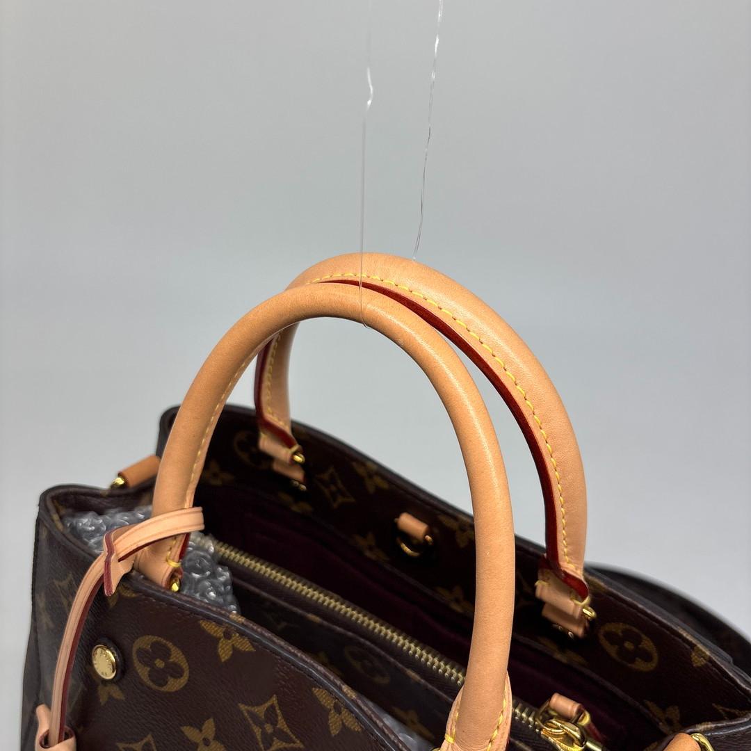 Louis Vuitton Monogram Montaigne BB 2-Way Handbag — view 6