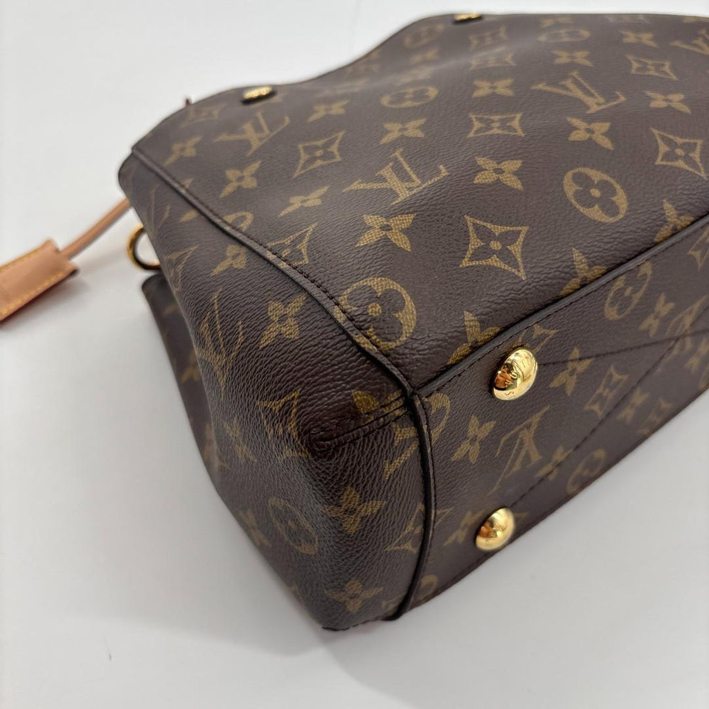 Louis Vuitton Monogram Montaigne BB 2-Way Handbag — view 8