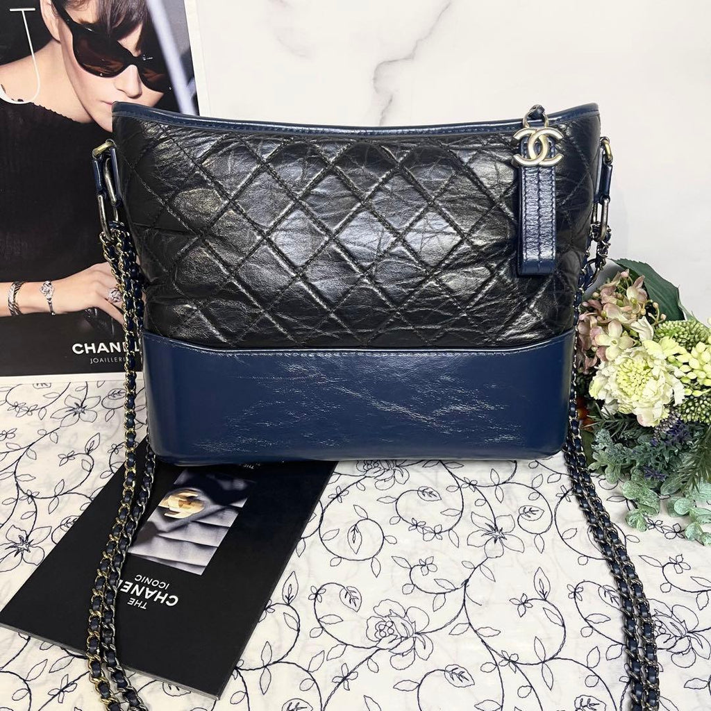 Chanel Gabrielle Bicolor Quilted Handbag — view 2
