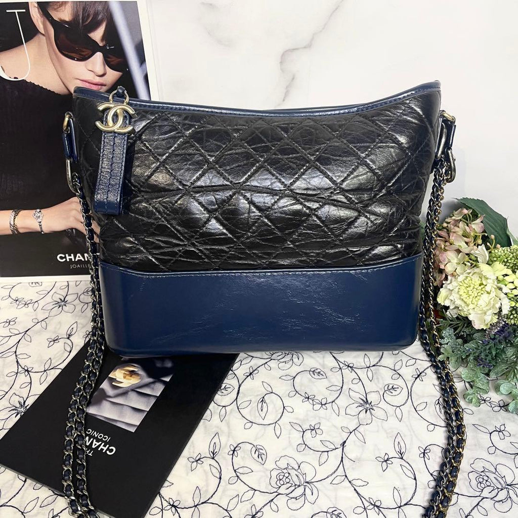 Chanel Gabrielle Bicolor Quilted Handbag — view 3
