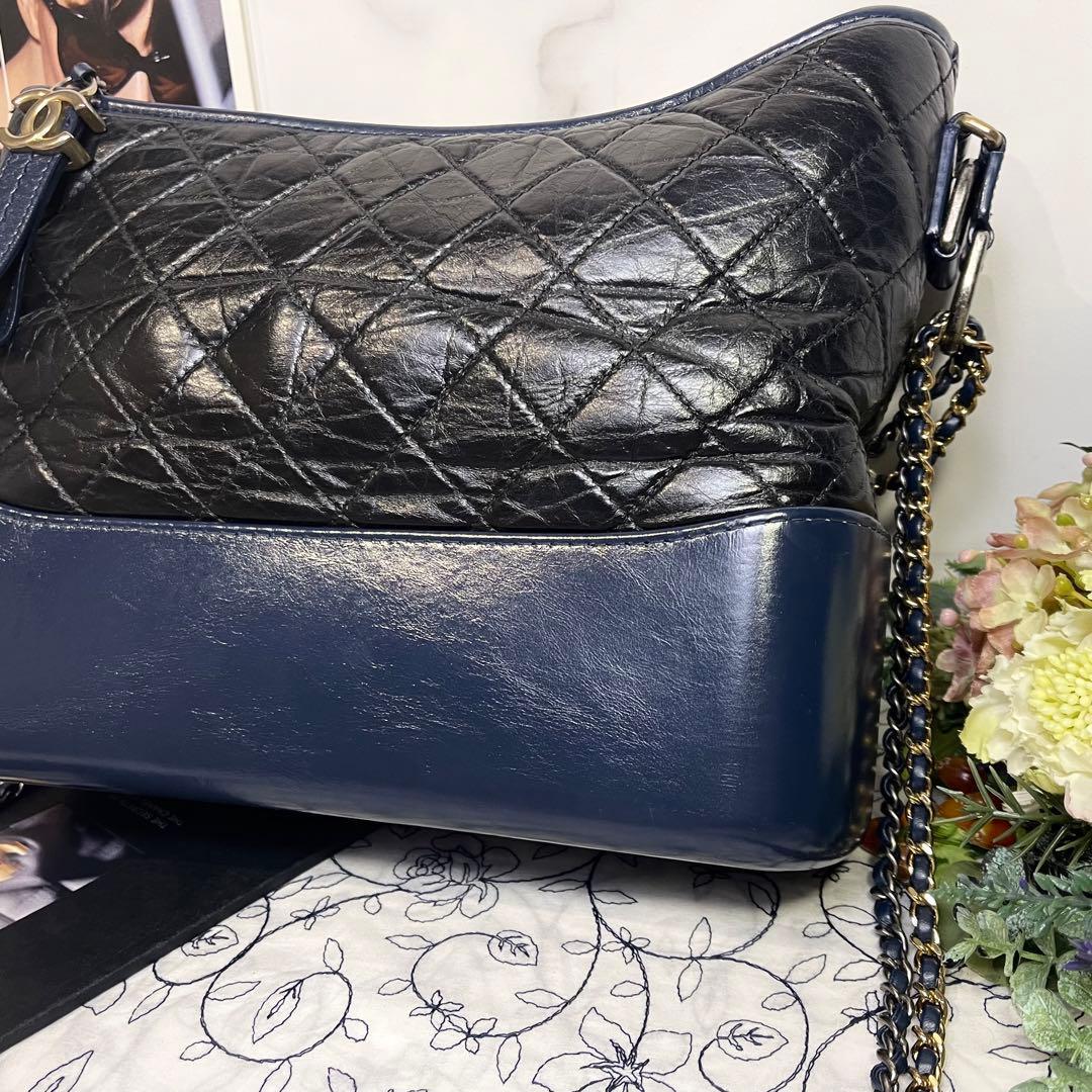 Chanel Gabrielle Bicolor Quilted Handbag — view 5