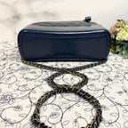 Chanel Gabrielle Bicolor Quilted Handbag — view 8