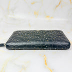 Chanel Camellia Studded Zip Around Wallet — view 6