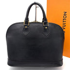 Louis Vuitton Epi Alma PM Handbag Noir Black Gold — view 2