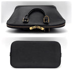 Louis Vuitton Epi Alma PM Handbag Noir Black Gold — view 5