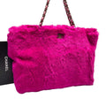 Chanel Lapin CC Logo Chain Shoulder Tote