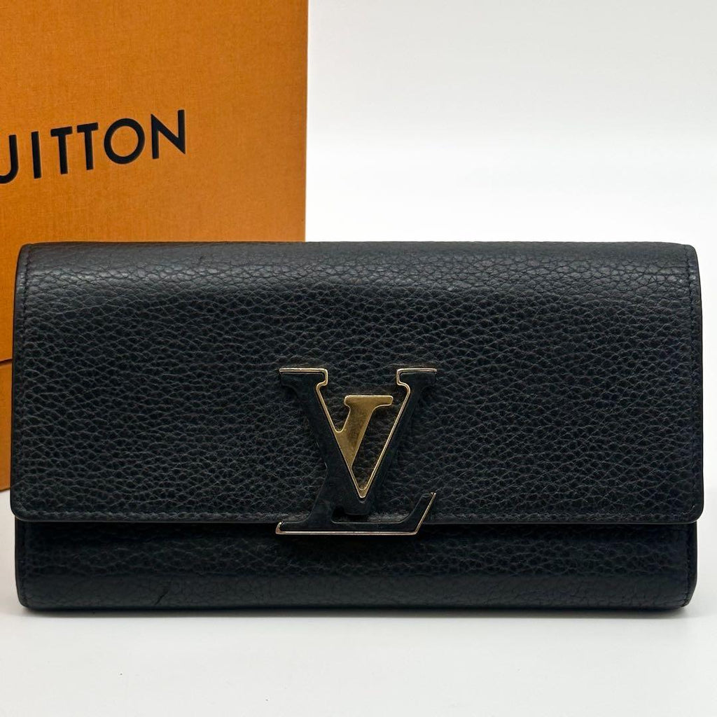 Louis Vuitton Portefeuille Capucines Taurillon Wallet Sarah — view 2