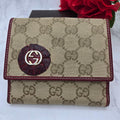 Gucci Bifold Wallet GG Canvas