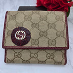 Gucci Bifold Wallet GG Canvas