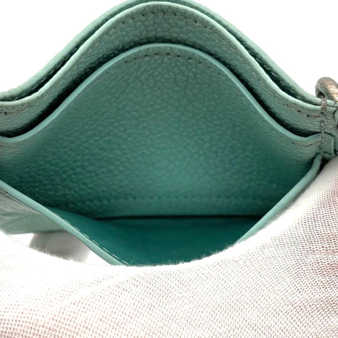 Louis Vuitton Card Case Holder LV Charm Monogram Blue — view 7