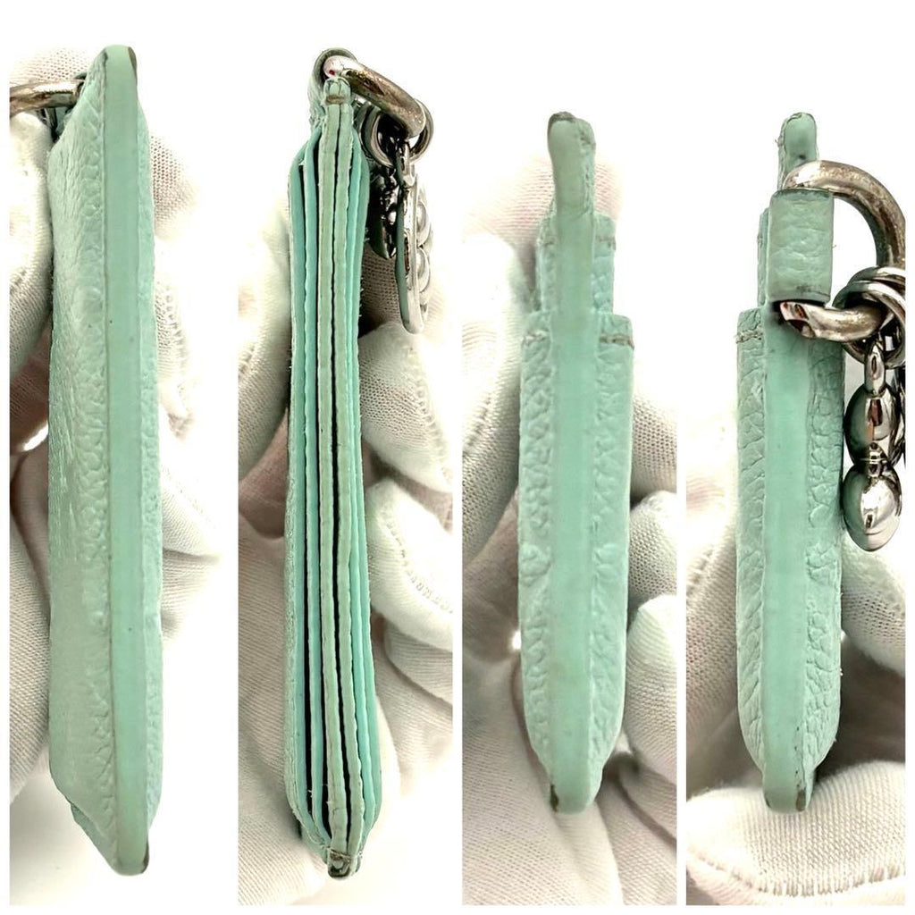 Louis Vuitton Card Case Holder LV Charm Monogram Blue — view 8