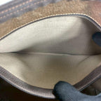 Gucci GG Sherry Line Boston Bag Brown Leather — view 6