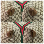 Gucci GG Sherry Line Boston Bag Brown Leather — view 9