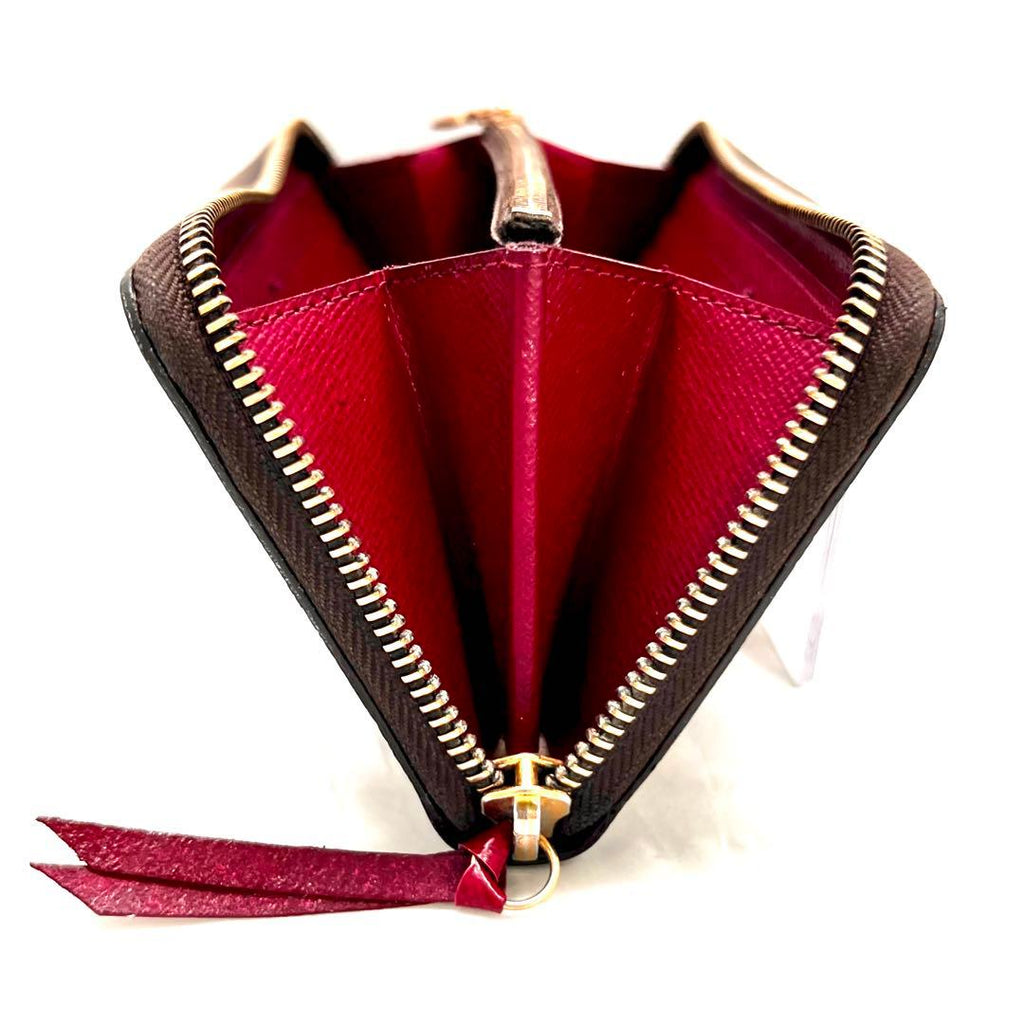 Louis Vuitton Monogram Portefeuille Clemence Fuchsia Wallet — view 2